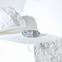 Moissanite Aurora Radiance Ring