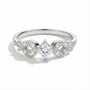 Moissanite Celestial Butterfly Ring
