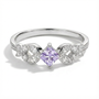 Amethyst Celestial Butterfly Ring