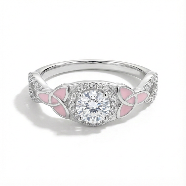 Moissanite Butterfly Whisper Ring