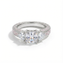 Moissanite Ethereal Crown Ring