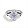 Amethyst Bloomlight Ring