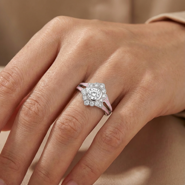 Moissanite Bloomlight Ring