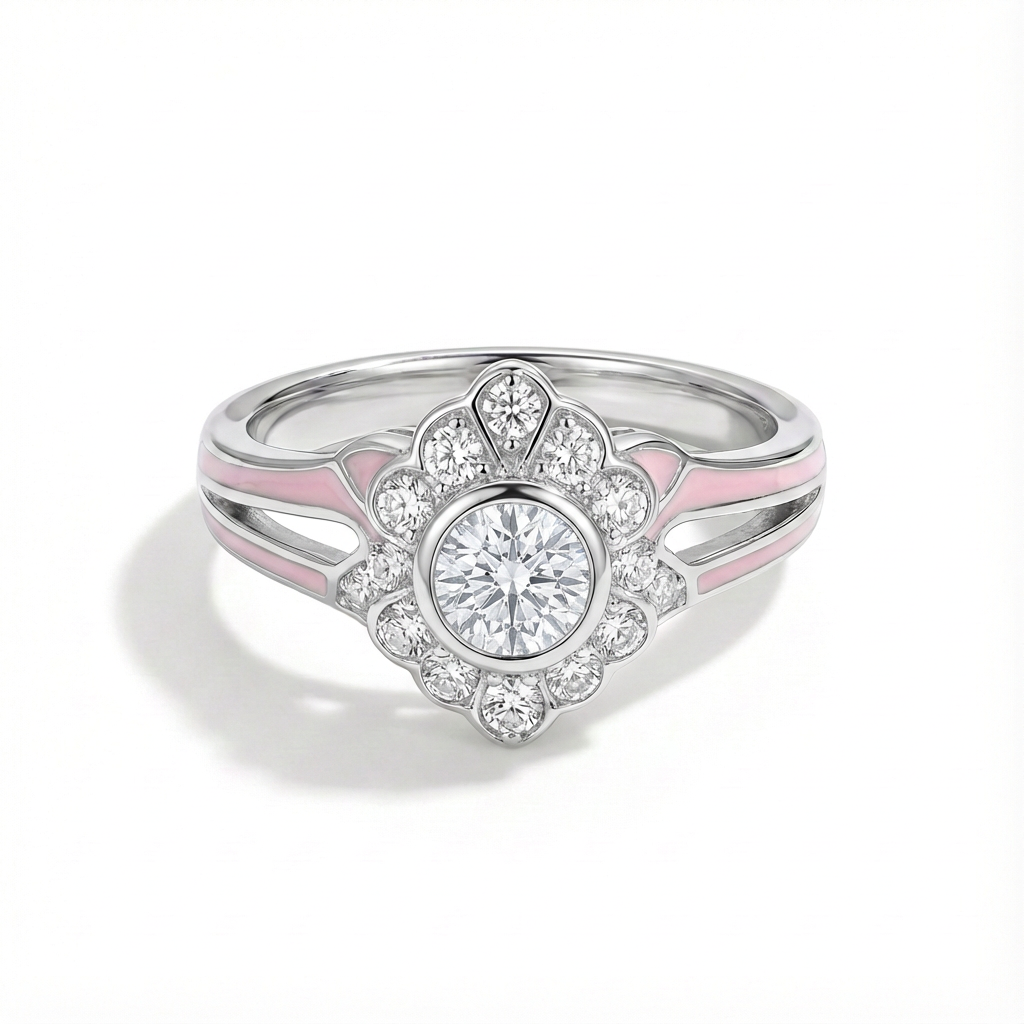Moissanite Bloomlight Ring