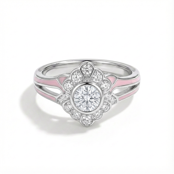 Moissanite Bloomlight Ring