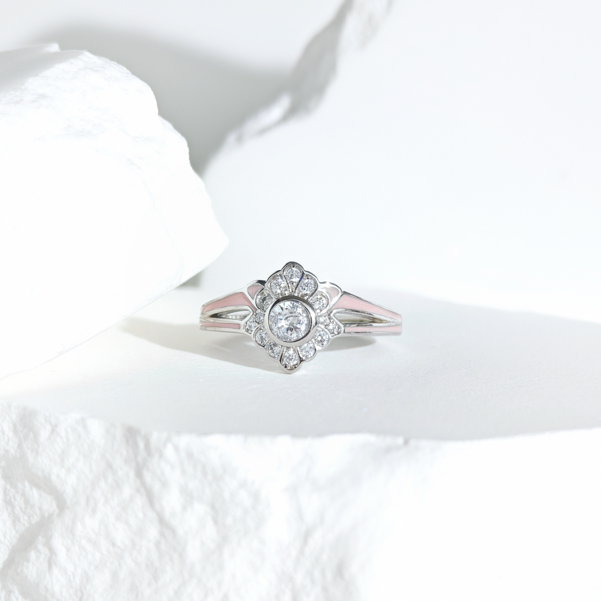 Moissanite Bloomlight Ring