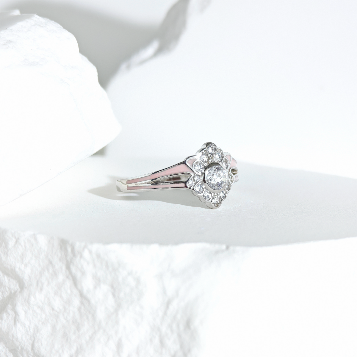 Moissanite Bloomlight Ring