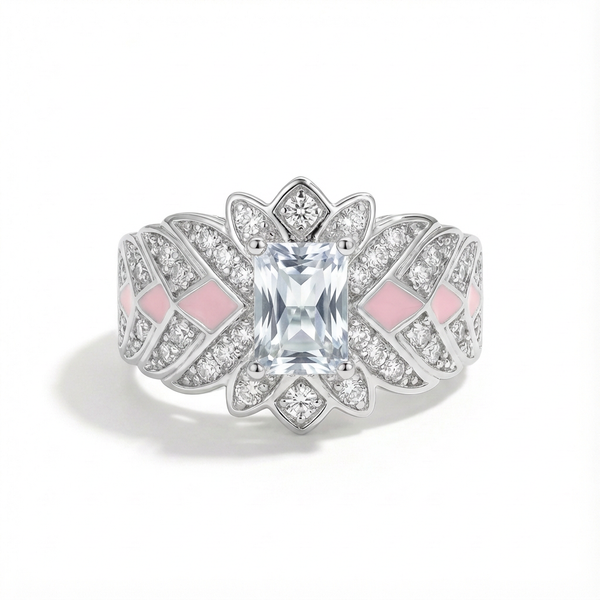 Moissanite Celestia Bloom Ring