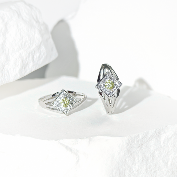 Peridot LumiEdge Earring