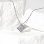Moissanite LumiSquare Necklace
