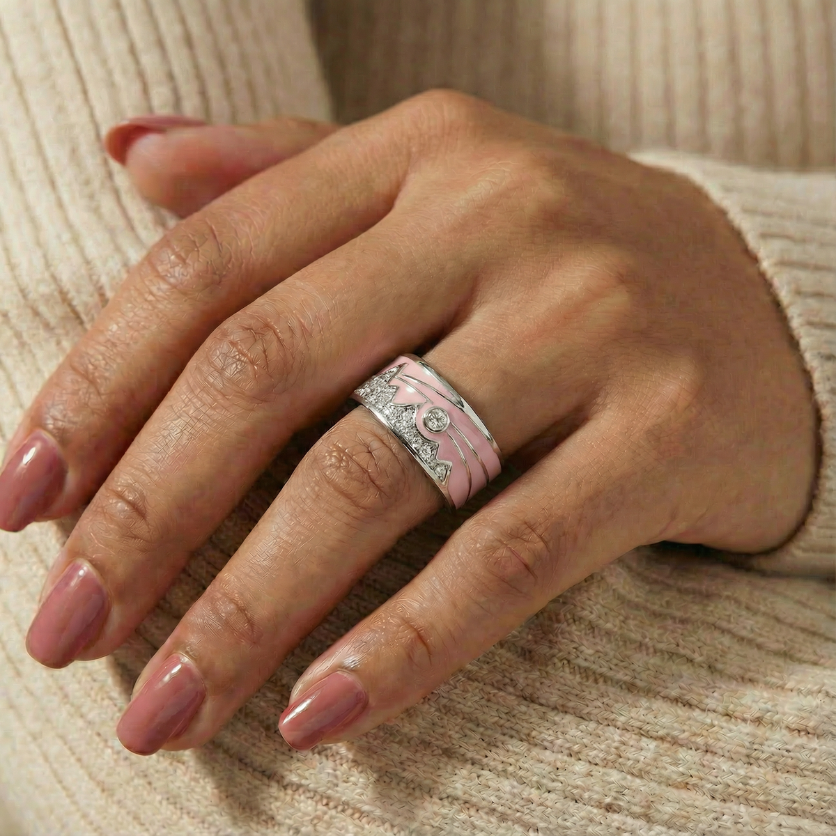 Pink Dawnridge Ring
