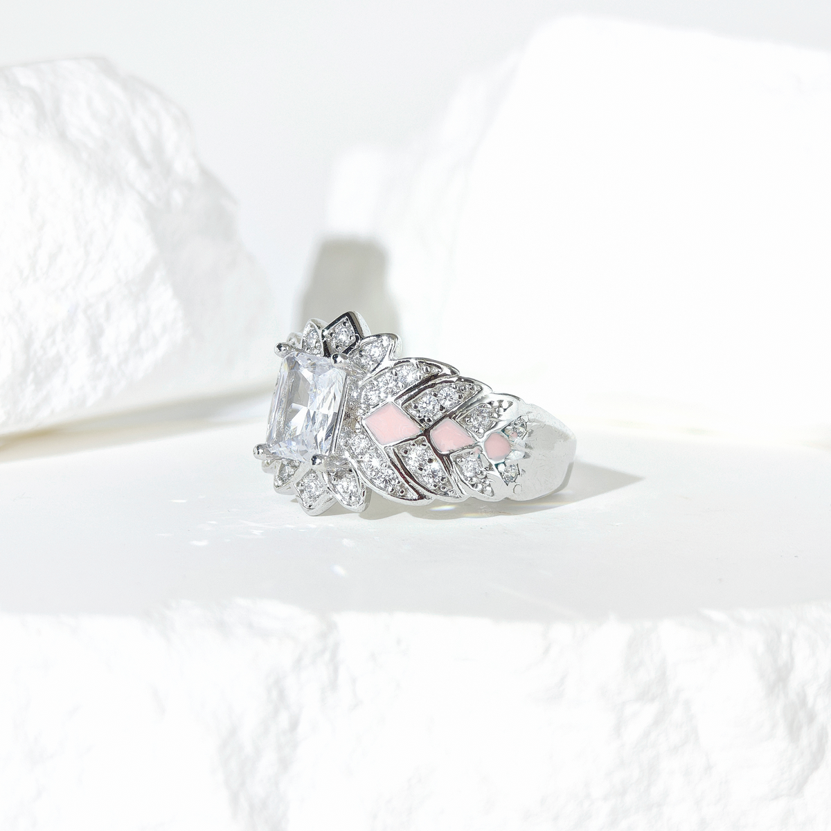 Moissanite Celestia Bloom Ring