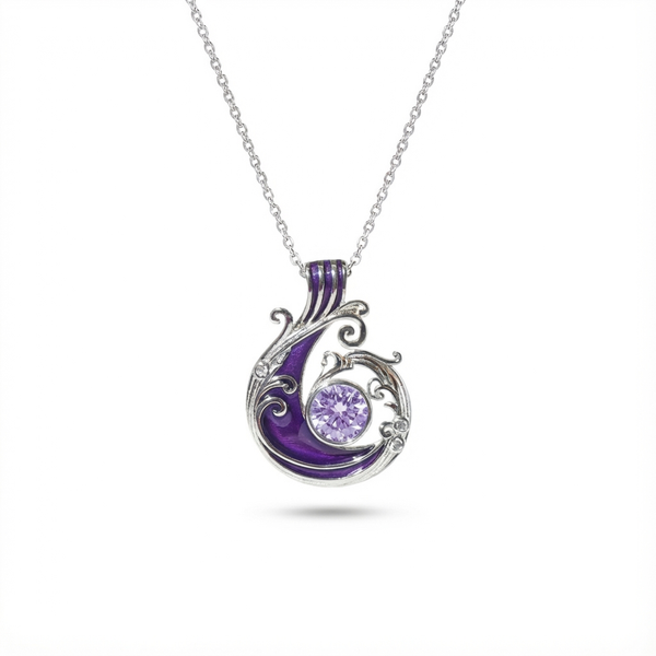 Amethyst Aurora Flow Necklace