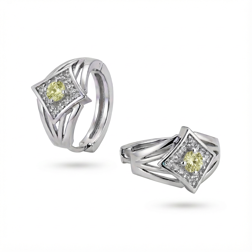 Peridot LumiEdge Earring