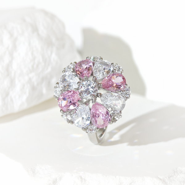 Pink Moonlight Garden Ring