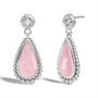 Rose Quartz Dewdrop Earrings