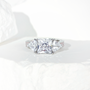 Moissanite Ethereal Crown Ring