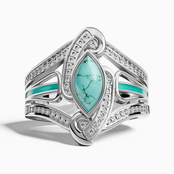 Rose Cyclone ring