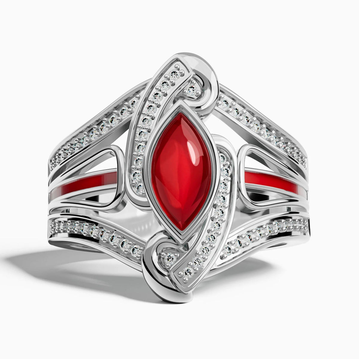 Rose Cyclone ring