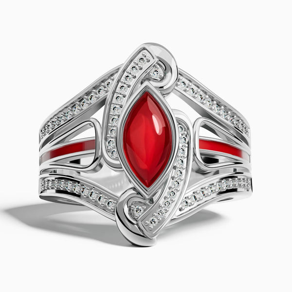 Rose Cyclone ring