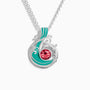 Ocean Wave Gemstone Necklace