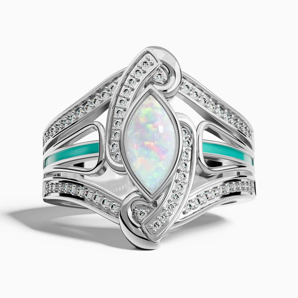 Rose Cyclone ring